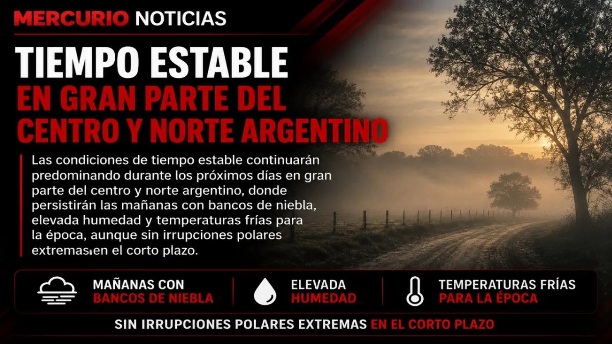 Persistirán las condiciones húmedas y frías en gran parte del país