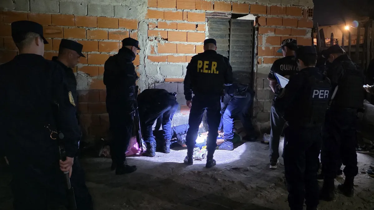 Cinco detenidos tras una serie de allanamientos vinculados a un enfrentamiento armado