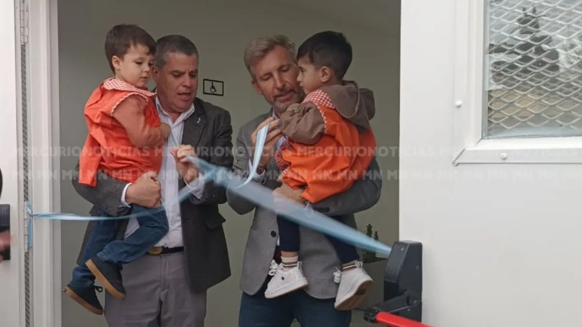 Frigerio inauguró el Jardín Maternal Evita y llamó a construir el futuro de General Campos
