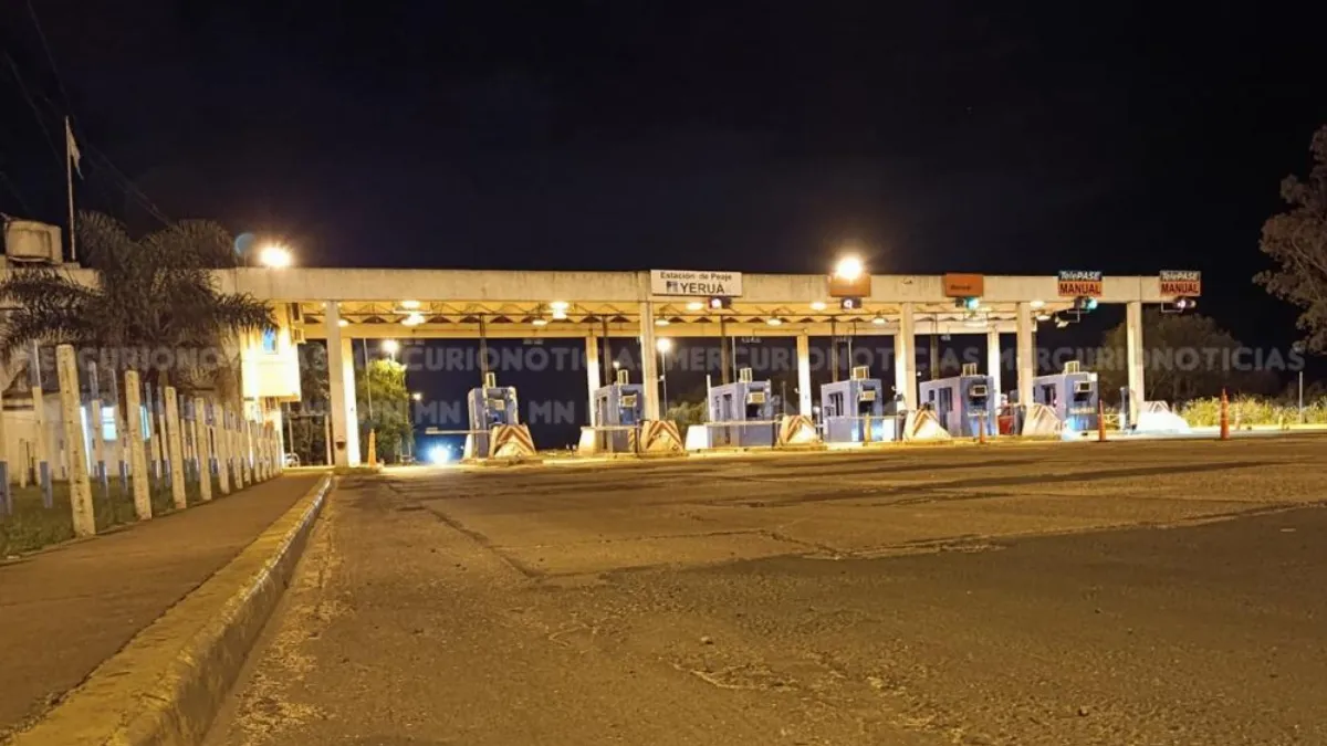 Ya rigen las nuevas tarifas de peaje en las estaciones de Colonia Elía, Yeruá y Piedritas