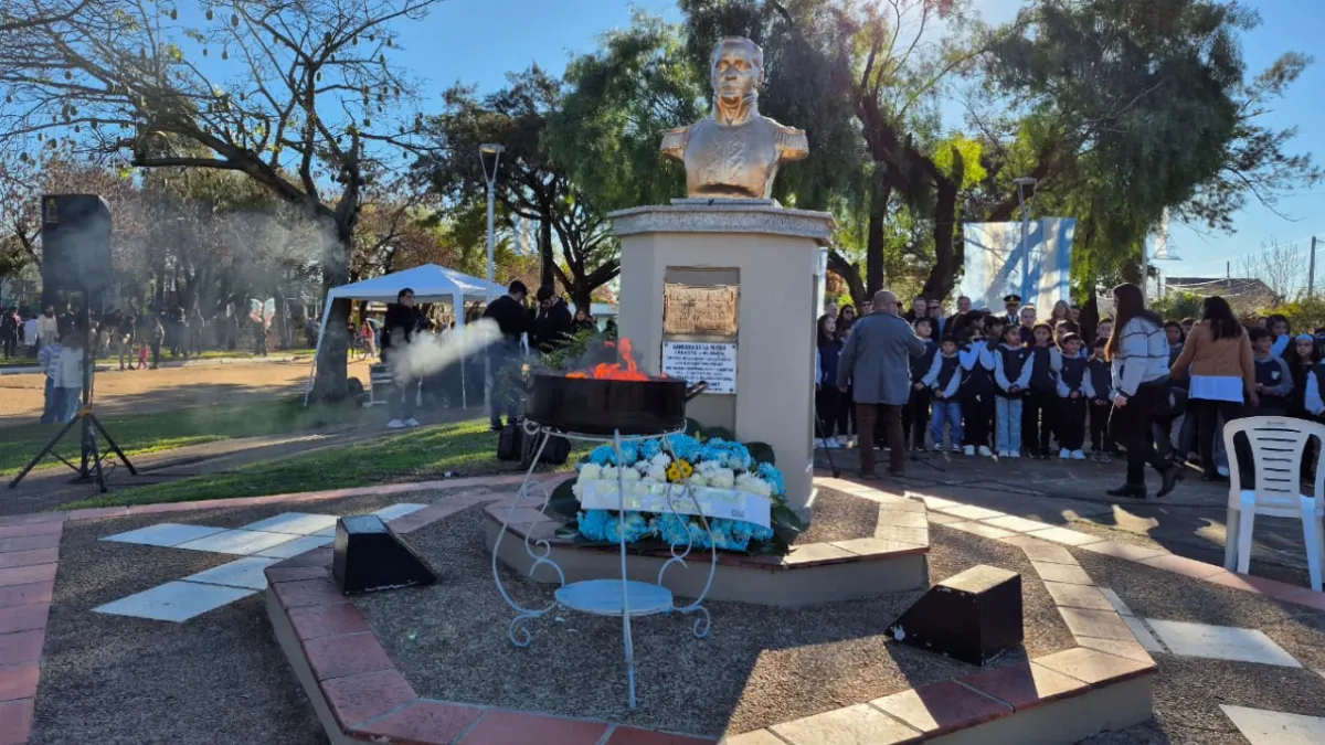 San Salvador conmemoró el Día de la Bandera y Paso a la Inmortalidad del General Manuel Belgrano