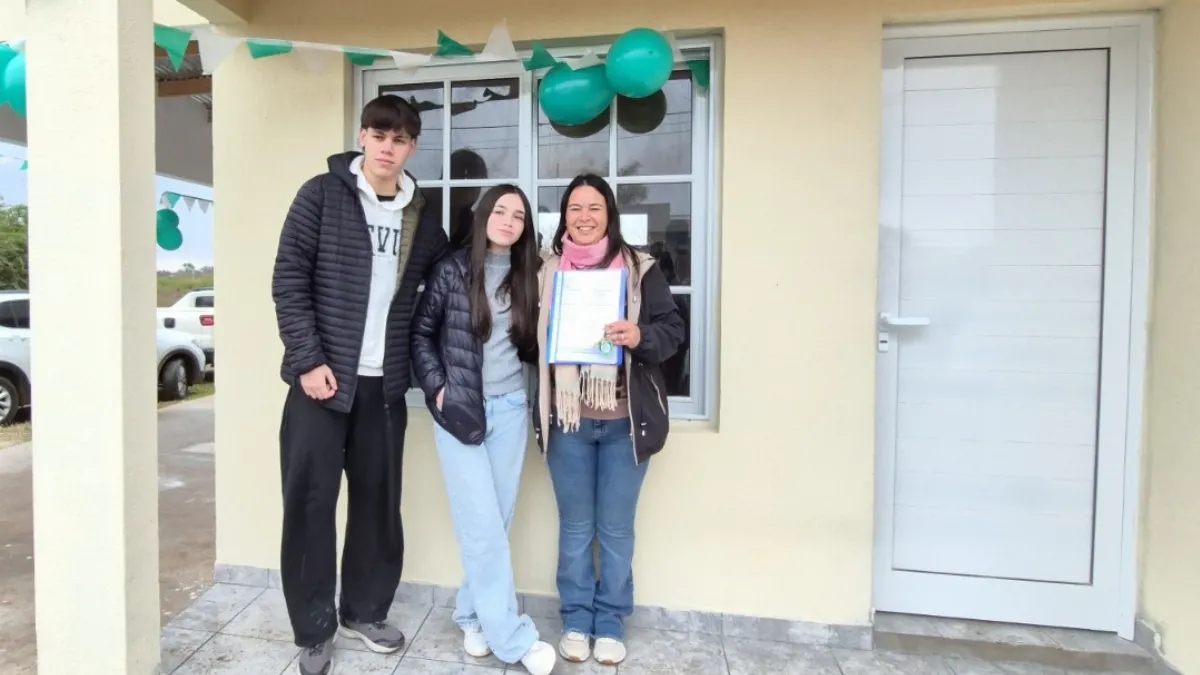 Ferro entregó la casa de su Bono Contribución 2025/2026