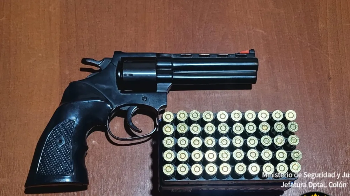 Un procedimiento por exclusión del hogar terminó con el secuestro de un arma