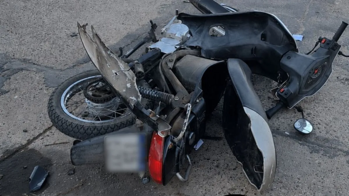 Una motociclista sufrió graves lesiones tras un choque con un automóvil en Villaguay