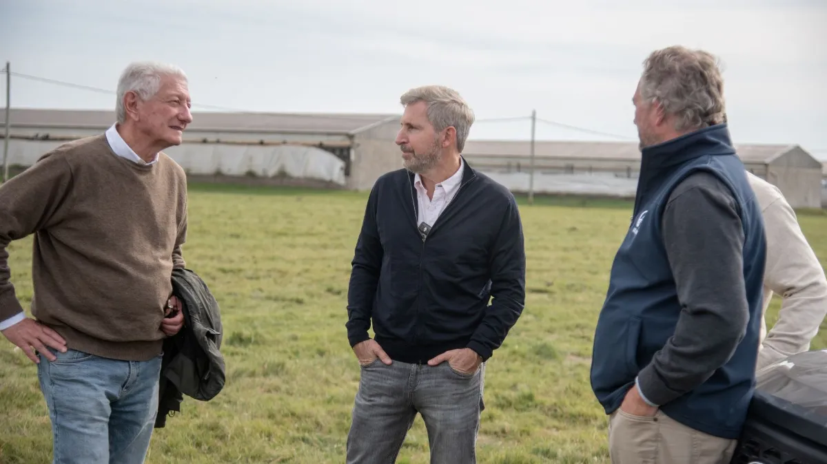 Frigerio visitó un criadero porcino y respaldó proyectos de expansión productiva