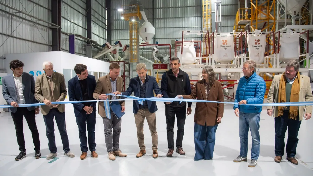 Frigerio inauguró una planta de alimentos balanceados y destacó el impacto del RINI en la generación de empleo