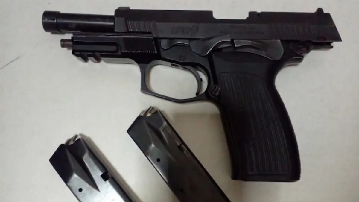 Un hombre entregó un arma a la Policía por temor a una presunta amenaza