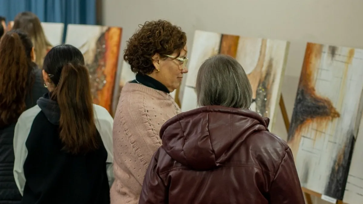 Quedó inaugurada la muestra “Silencio Matérico” de Gabriela Masetto en la sala San Martín
