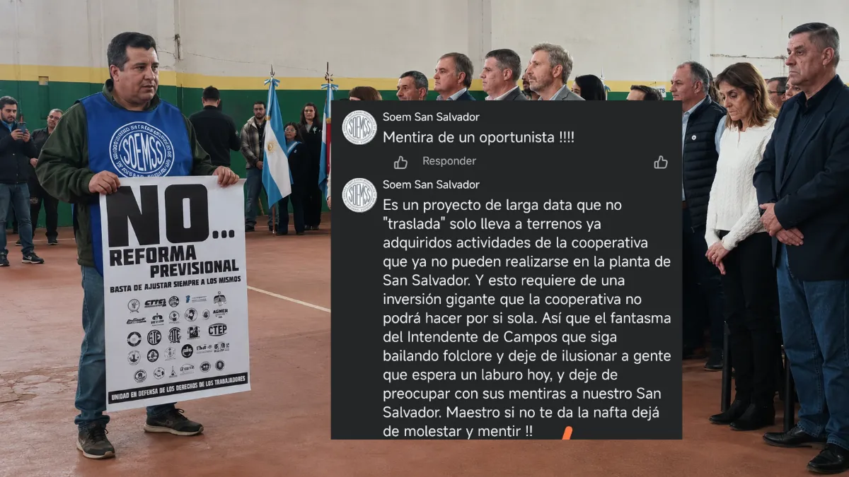 El SOEMSS reaccionó con delay y tildó a Mendelovich de "fantasma", "oportunista" y mentiroso