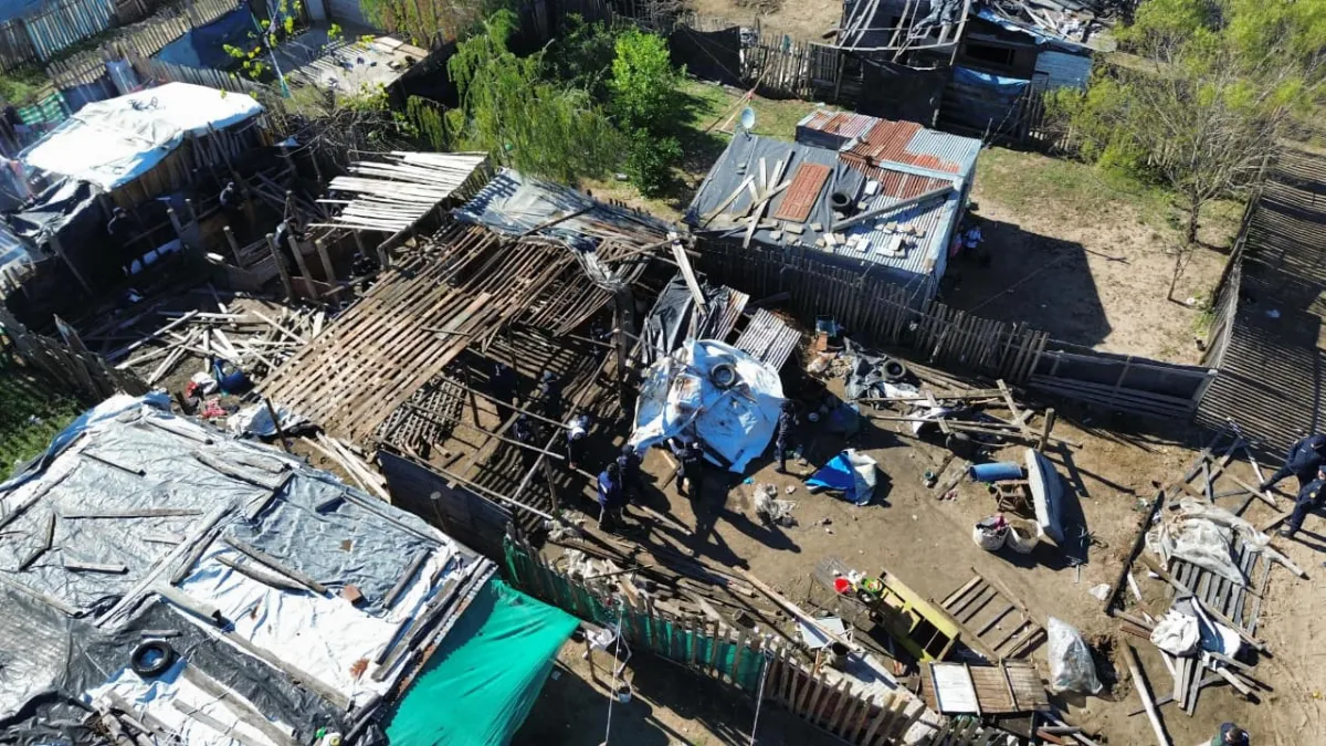 Seis allanamientos, seis detenidos y el desarme de un búnker narco en Concordia