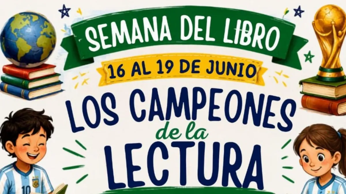La Escuela 1 une lectura y Mundial 2026 en una original propuesta para la Semana del Libro