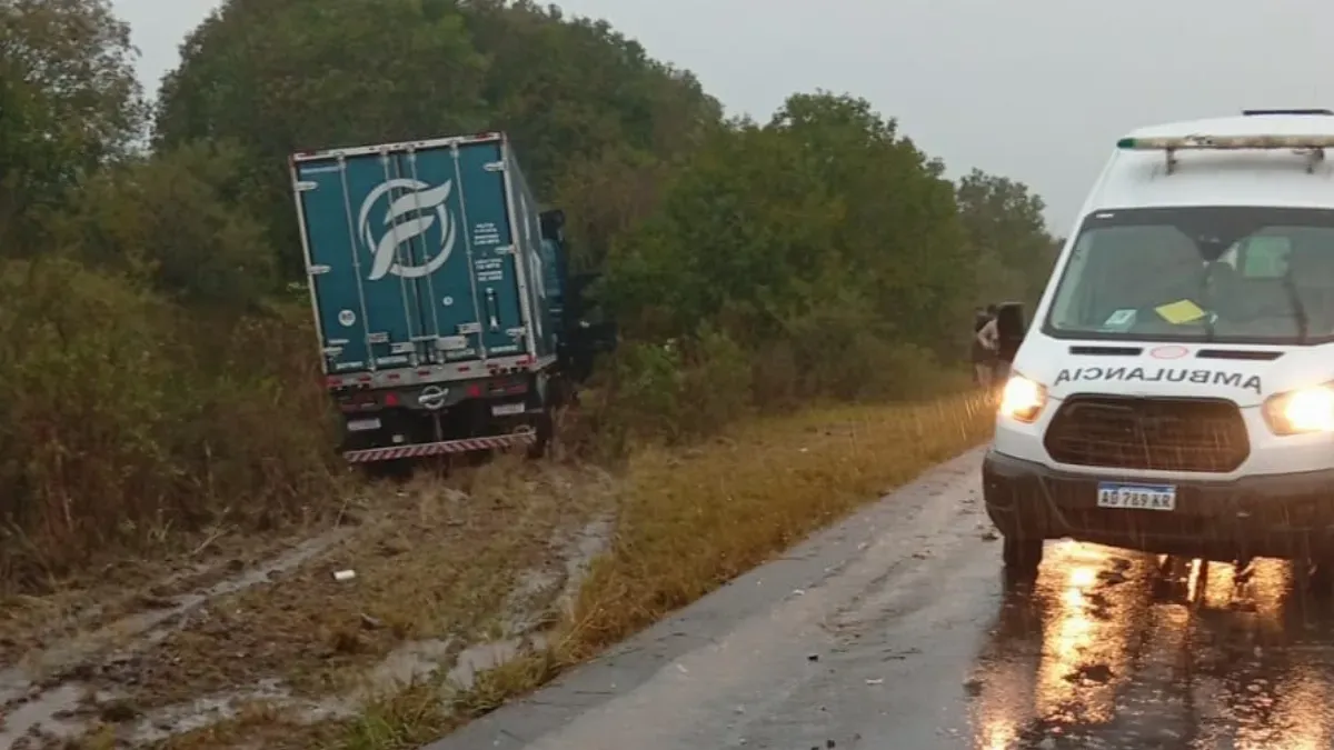 Falleció el conductor brasileño involucrado en un choque frontal de camiones en la ruta 6