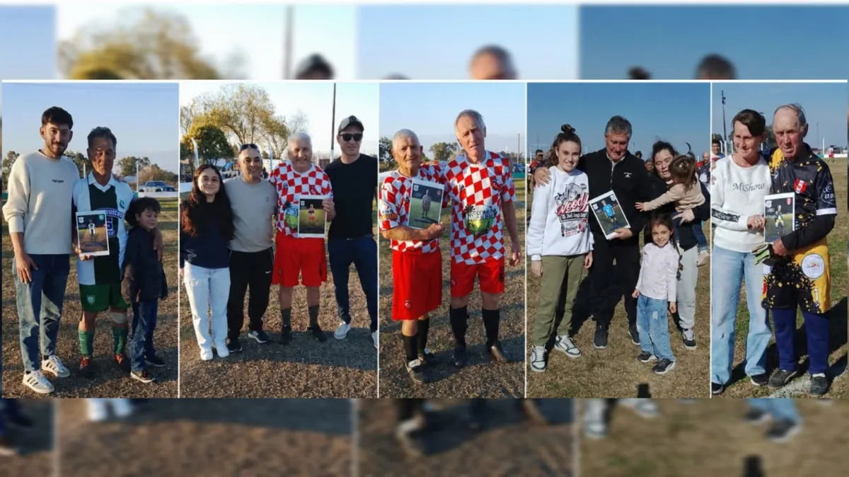 La Liga de Veteranos reconoció a los jugadores mayores de 70 años que siguen en actividad
