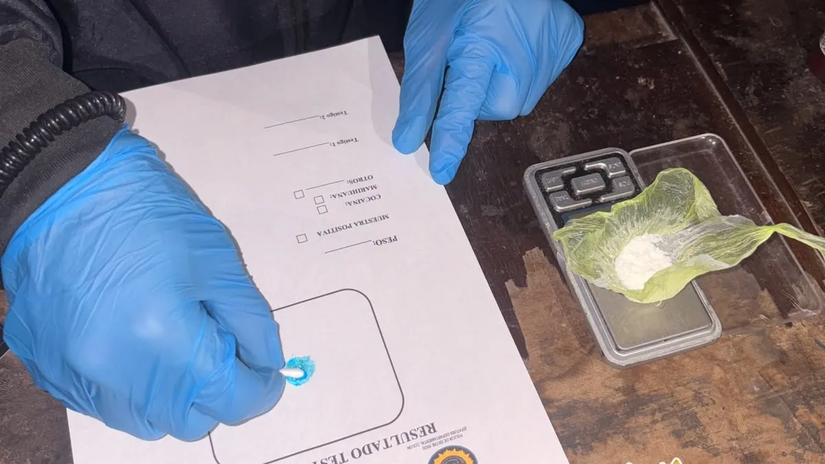 Allanamiento en Colón terminó con el secuestro de cocaína