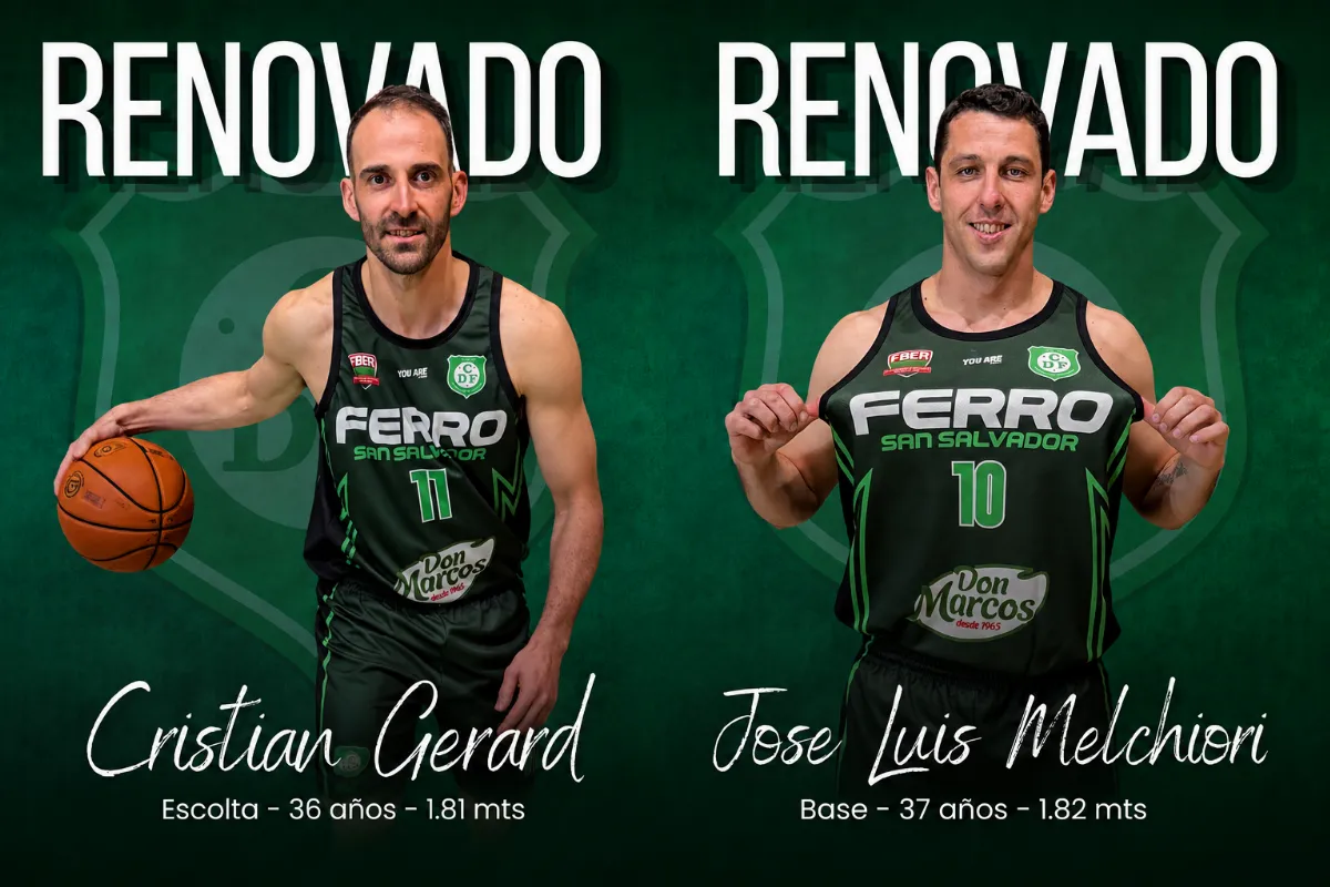 Ferro comenzó a confirmar su plantel con dos históricos para la Liga Provincial