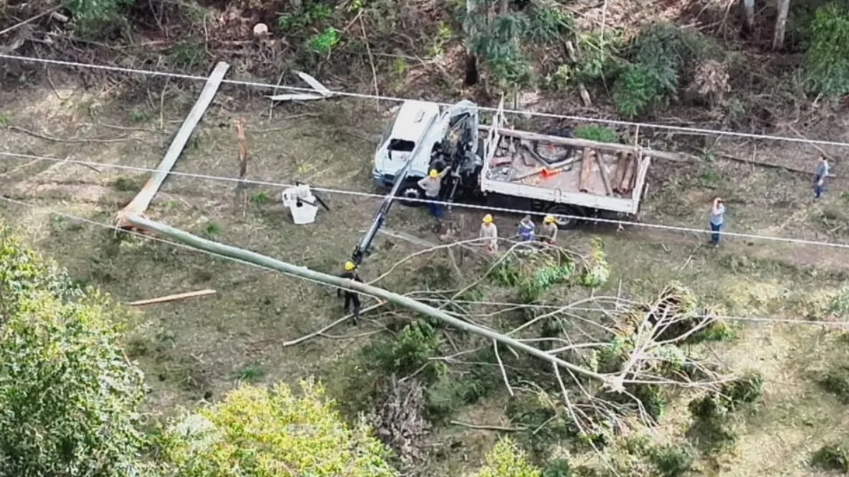 Salto Grande confirmó que su sistema de transmisión operó con normalidad durante el temporal