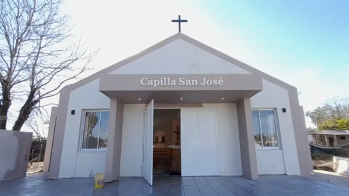 La capilla San José, un legado de fe y generosidad que el padre Marcelo Krenz dejó a San Salvador