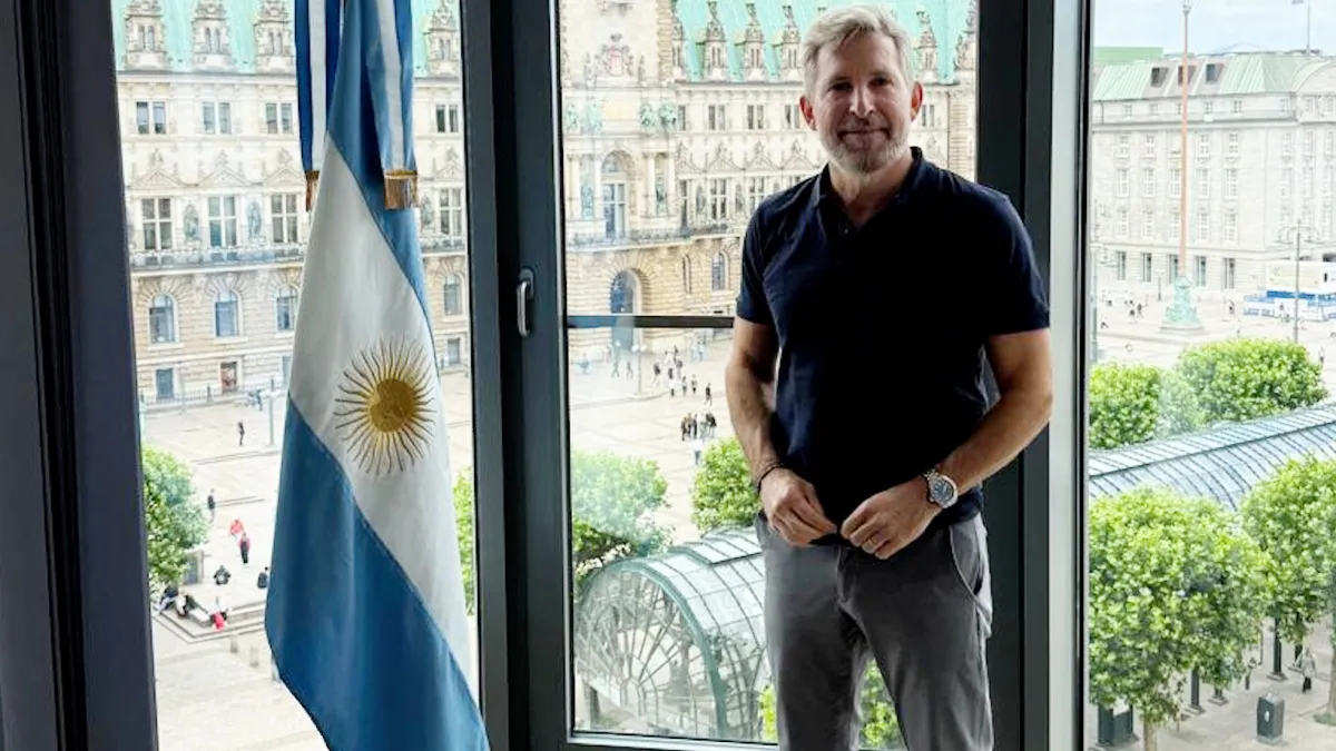 Frigerio recorrió el Puerto de Hamburgo para fortalecer las exportaciones entrerrianas