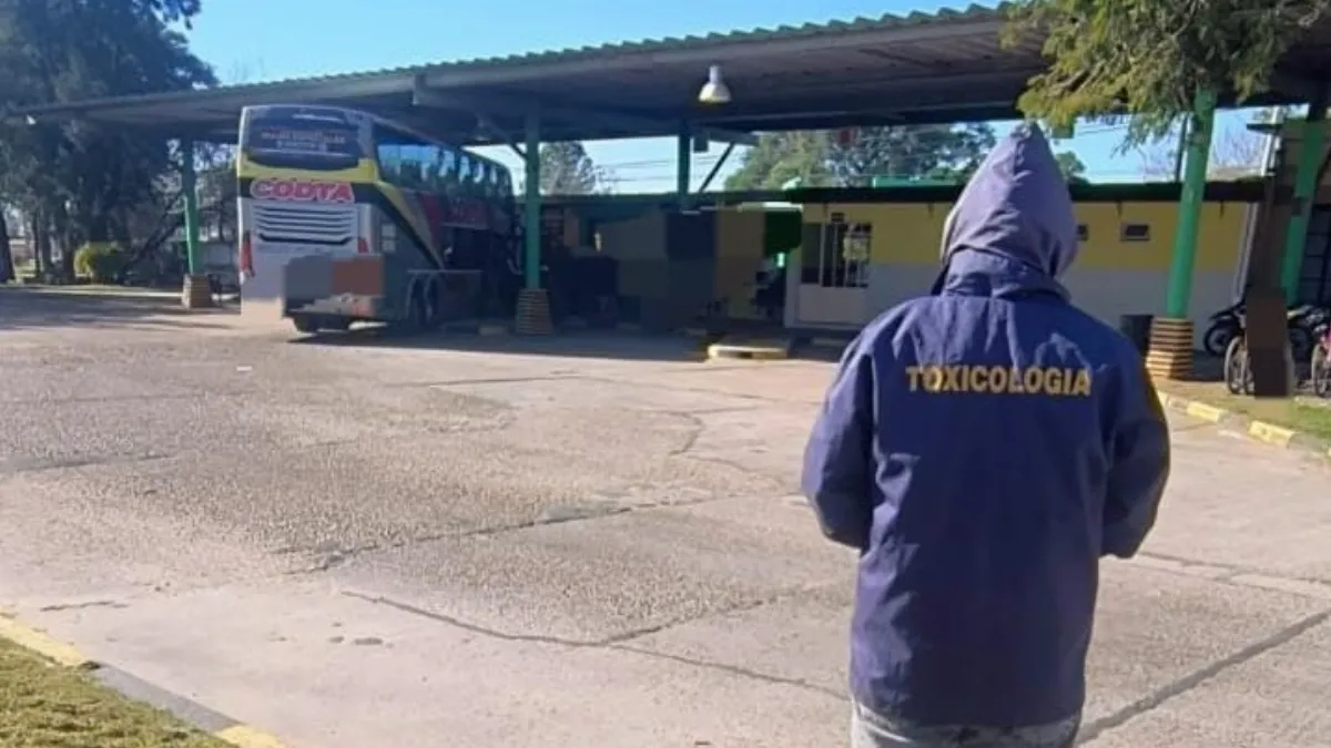 Incautaron cocaína en un procedimiento realizado en la Terminal de Ómnibus