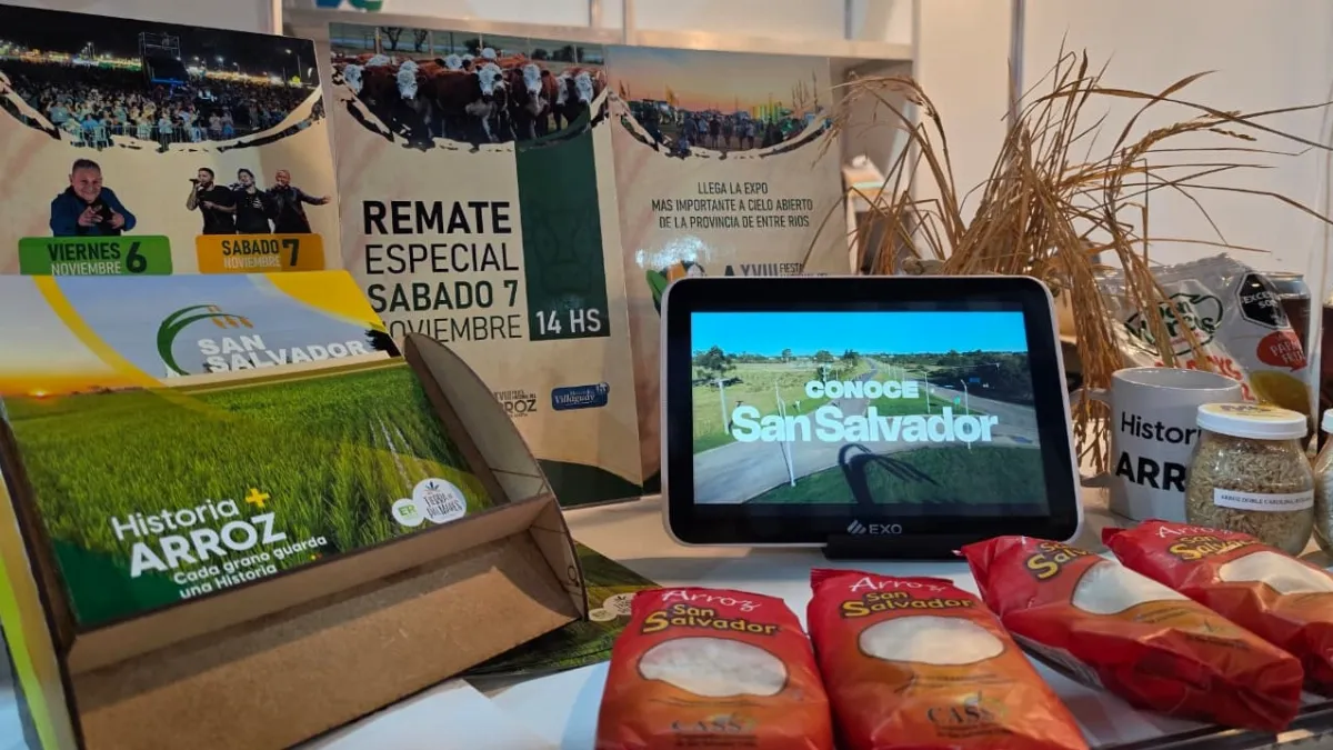 San Salvador promociona su producción y la Fiesta nacional del Arroz en Buenos Aires