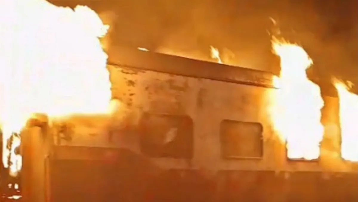 Incendio en un vagón de tren movilizó a bomberos en Paraná
