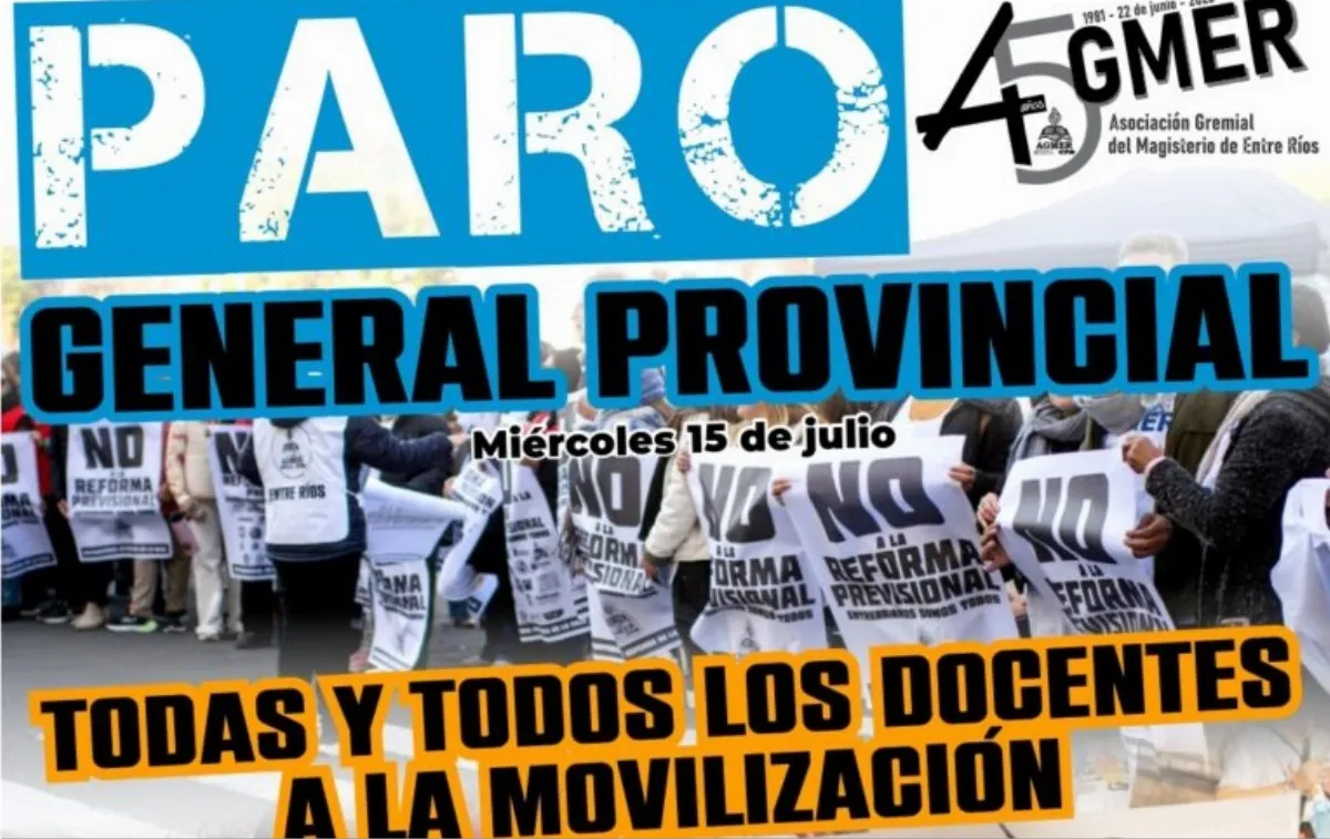 La Multisectorial convocó a un paro y movilización provincial para este miércoles