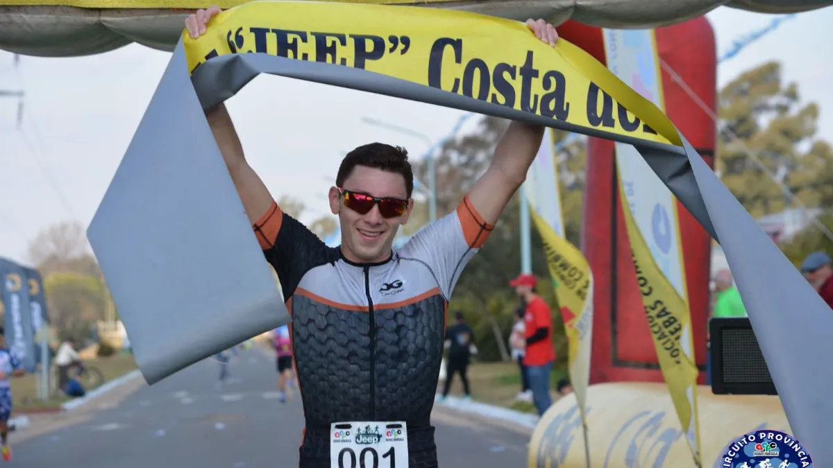 Duatlón: Pelichero y Brunini ganaron en la fecha previa a la que se disputará en San Salvador