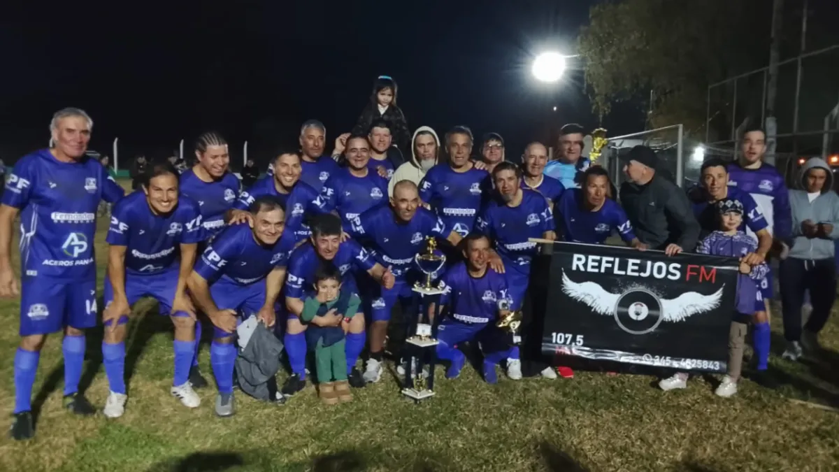 Pancho Ramírez gritó campeón en el Torneo Apertura de la Liga de Veteranos +45