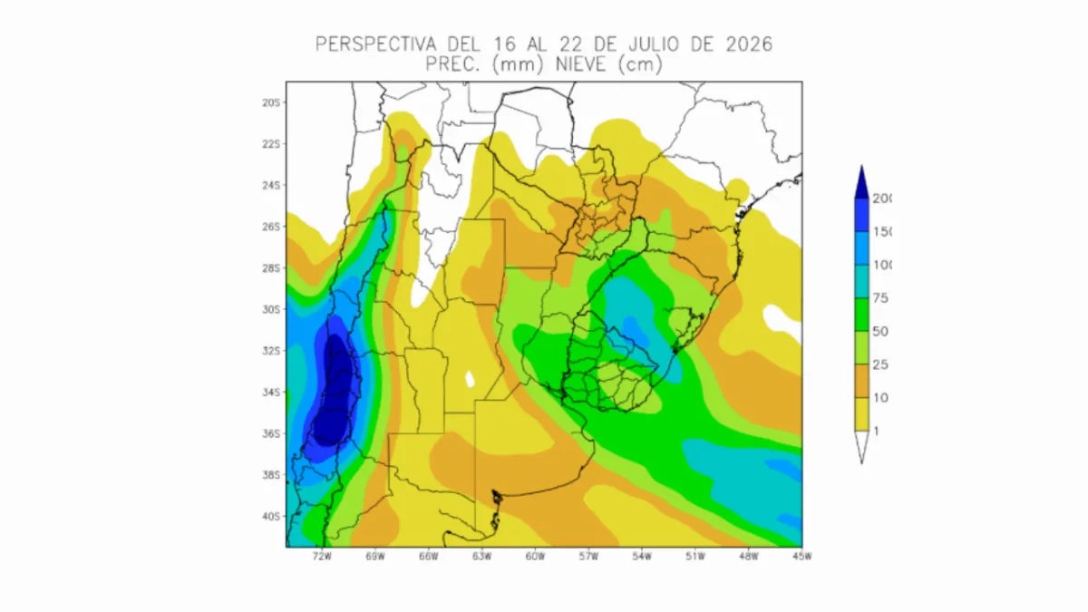 Anticipan una semana con temperaturas en ascenso, lluvias aisladas y posterior ingreso de aire frío