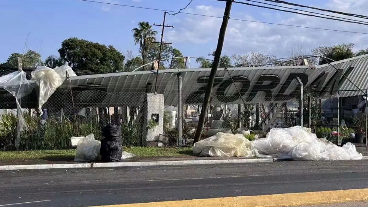 Lo más violento del temporal pasó por Concordia