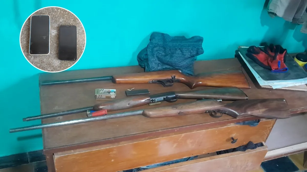 Un allanamiento por desobediencia judicial derivó en una nueva causa por tenencia de armas