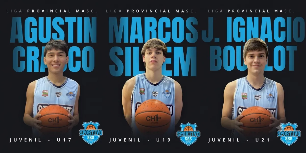 Sportivo incorporó tres juveniles para la Liga Provincial 2026