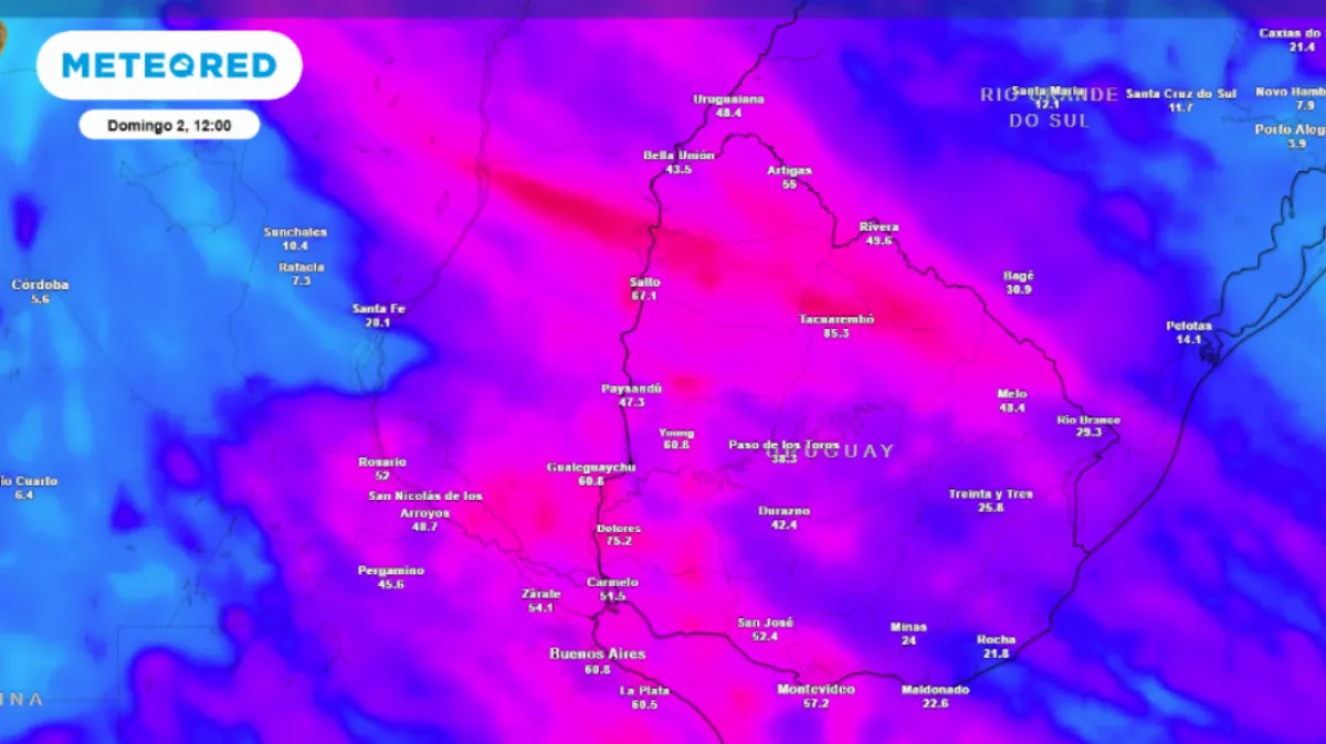 Advierten por tormentas fuertes y un cambio de tiempo para el cierre de julio y el inicio de agosto