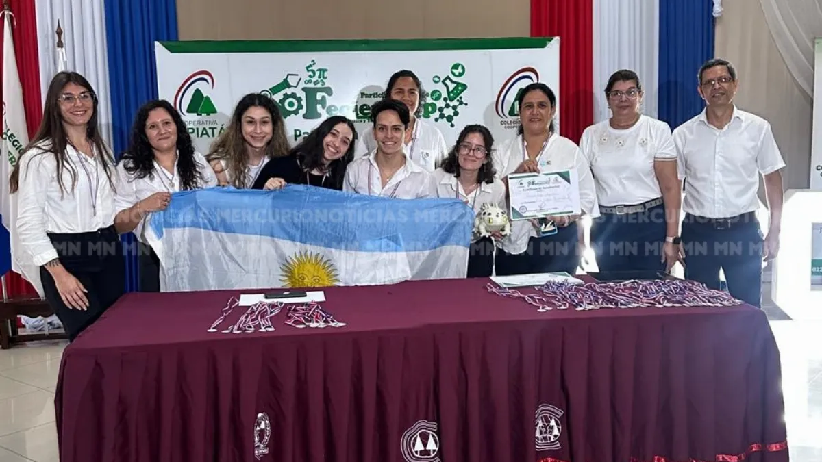 Dos proyectos científicos de Concordia fueron premiados y representarán al país en México y España