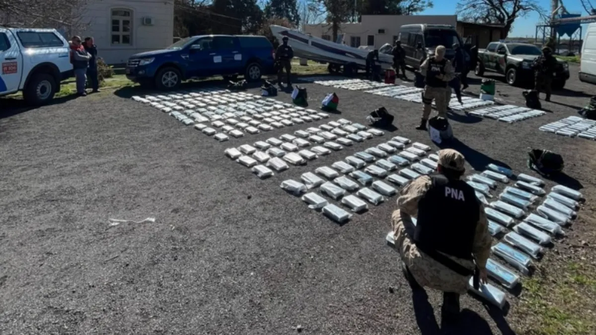 Desbarataron una organización que intentaba cargar cocaína en buques desde el río Paraná