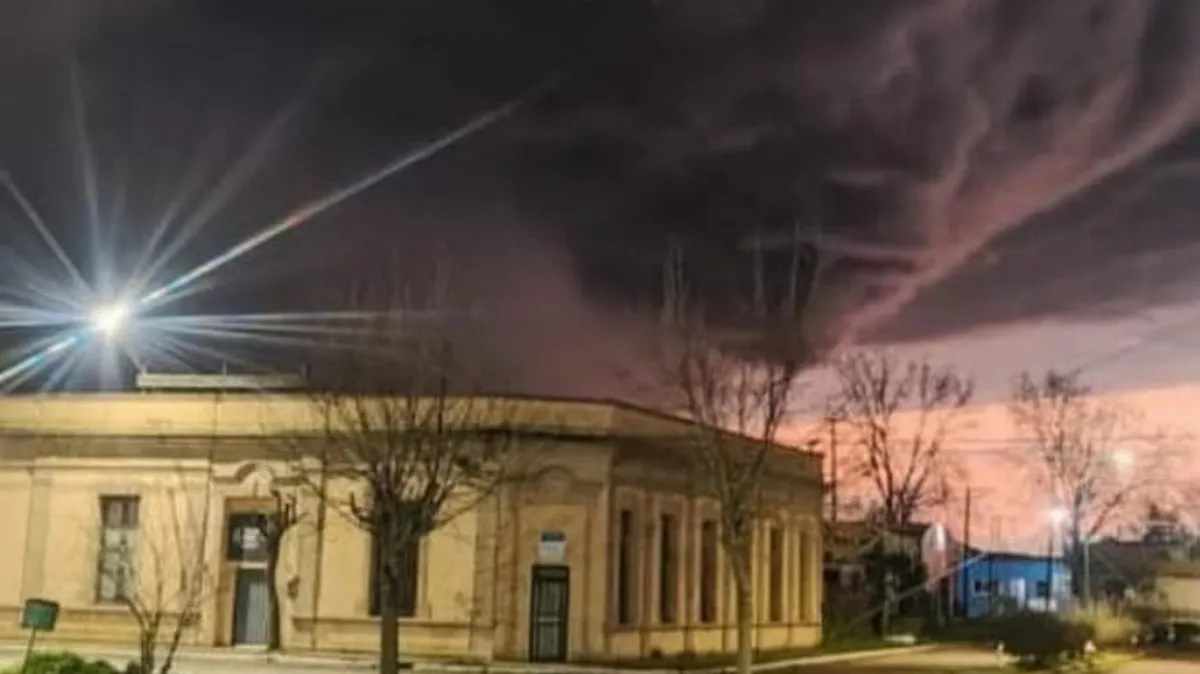 El departamento Ibicuy fue el más afectado por el temporal
