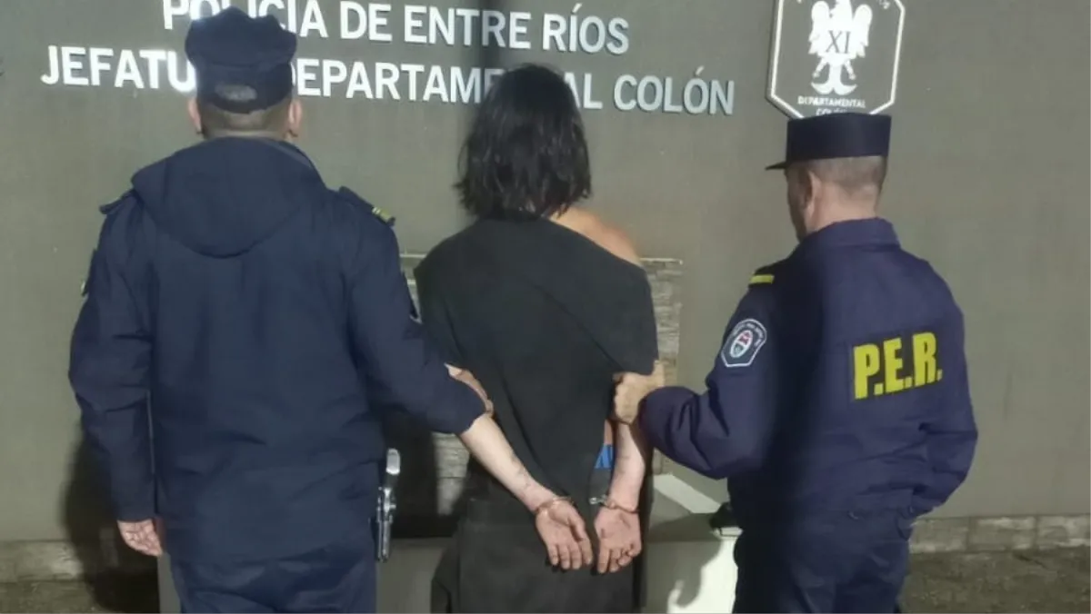 Violento episodio en El Brillante: un hombre fue aprehendido por lesiones y daños