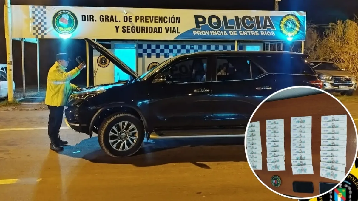 Detuvieron a dos mujeres con una camioneta robada que llevaba patente paraguaya