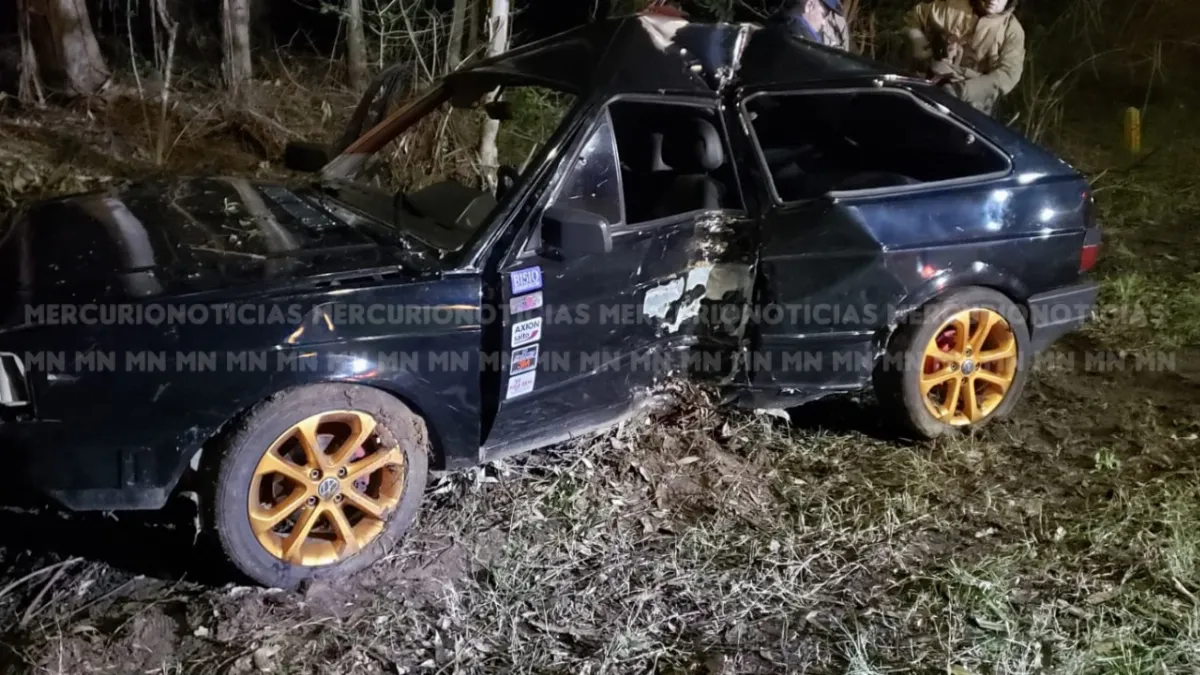 Fuerte accidente en el acceso a Termas de Concordia: dos personas hospitalizadas