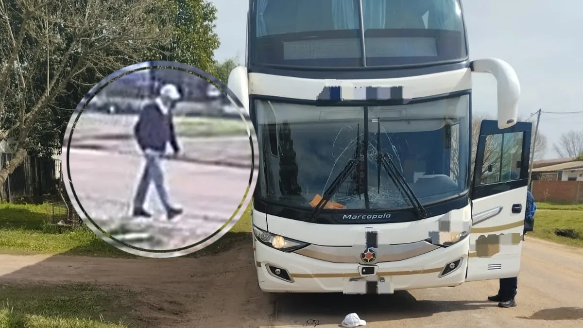 Buscan identificar a un hombre que murió atropellado por un colectivo en Villaguay