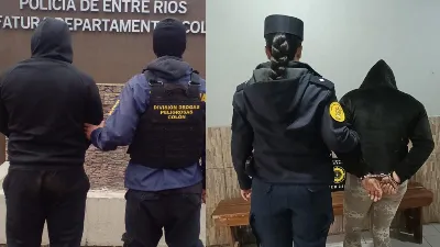 Allanamientos simultáneos en Colón: dos detenidos y secuestro de droga, dinero y vehículos