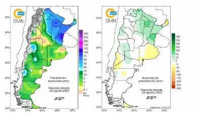 “Santa Rosa” podría hacerse sentir en Entre Ríos con tormentas y abundantes lluvias