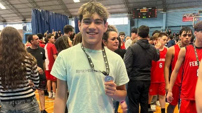 Arik Morínico se subió al podio con Entre Ríos en el Campeonato Argentino
