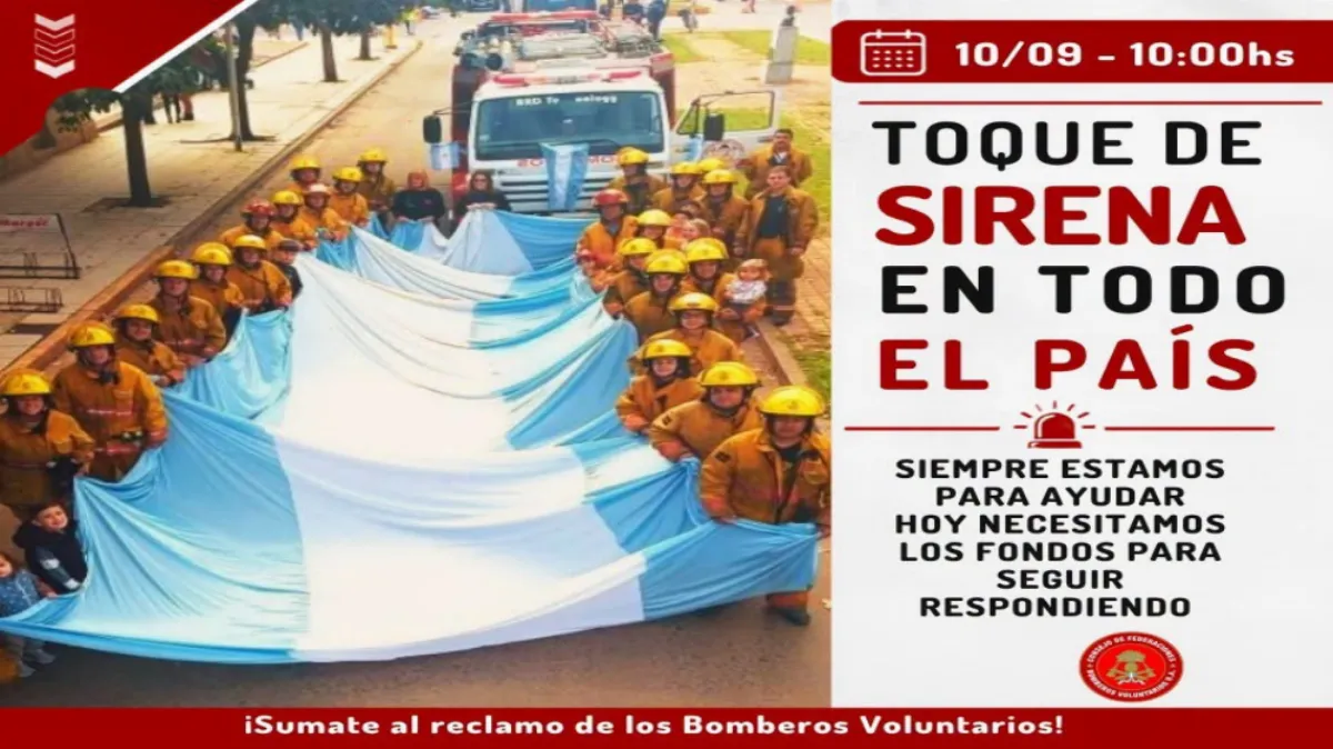 Bomberos de San Salvador se sumarán al sirenazo nacional por fondos adeudados