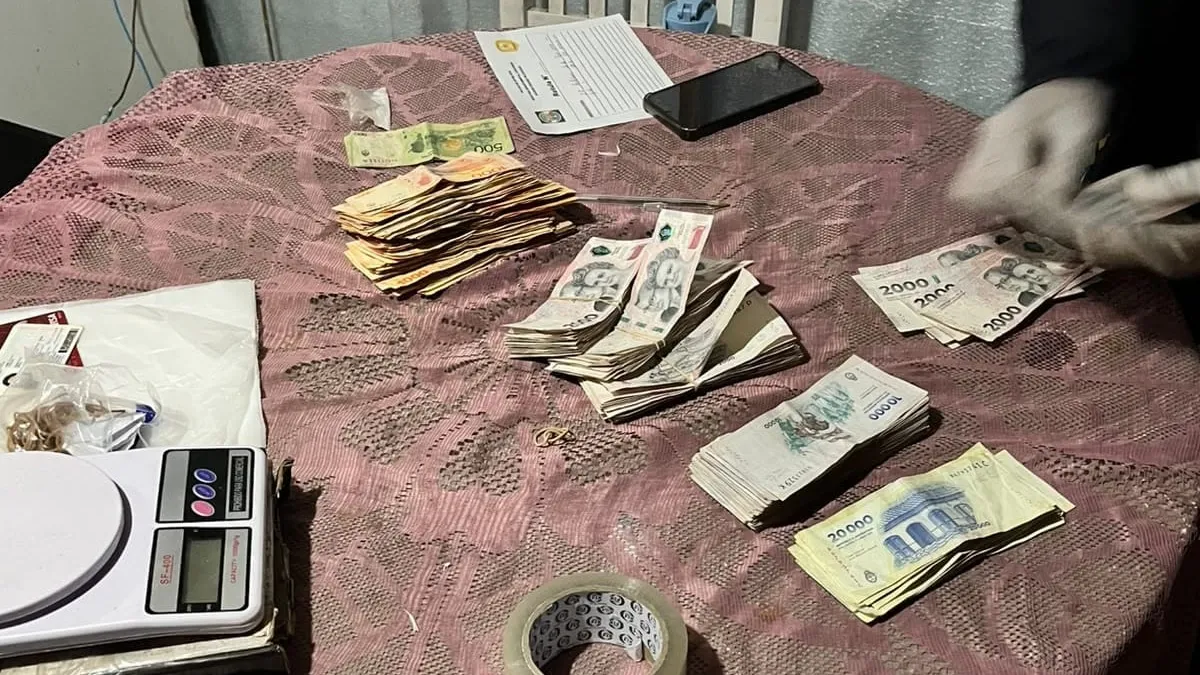 Narcomenudeo en Concordia: dos detenidos y casi $1,8 millones secuestrados