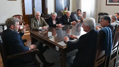 Frigerio se reunió con CRA y Farer para analizar caminos rurales y su mantenimiento