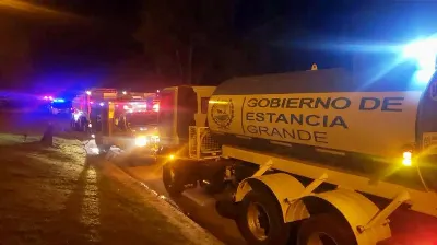 Dos casillas fueron alcanzadas por un incendio en Calabacilla