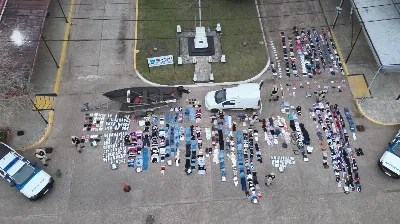 Prefectura frustró un presunto contrabando hacia Uruguay y secuestró mercadería por más de $57 millones