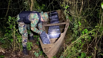 Operativo en el río Paraná: secuestraron un cargamento millonario de marihuana