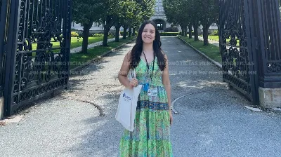 Camposeña obtuvo una beca y enseña español en Estados Unidos